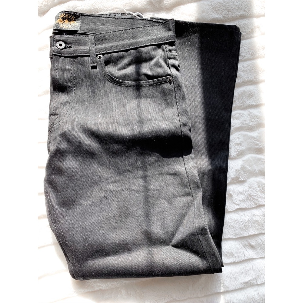 NWOT Men’s Black Raw Denim Jeans